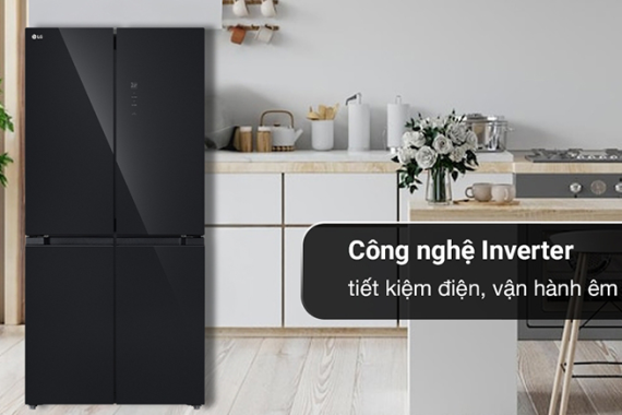 Tủ lạnh LG Inverter 474 lít Multi Door LFB47BLG