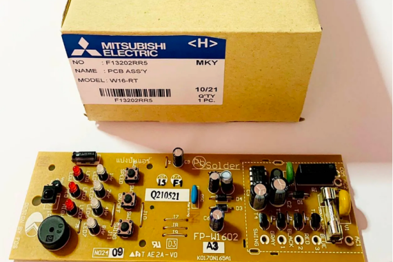 Board khiển quạt treo Mitsubishi W16-RV/W16-RA