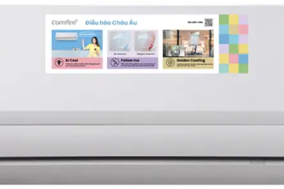 Máy Lạnh Comfee Inverter 1.5 Hp CFS-13VAFF-V