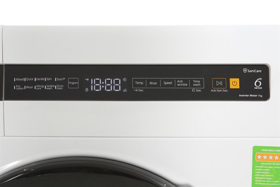Máy giặt Whirlpool FreshCare Inverter 9 kg FWEB9002FW