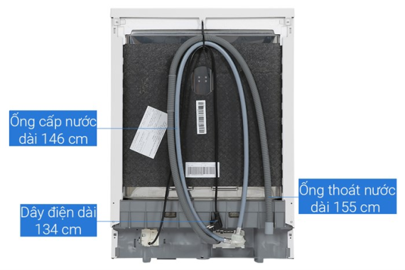 Máy rửa chén độc lập Whirlpool WFE 2B19