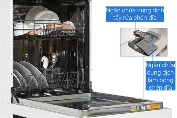 Máy rửa chén độc lập Whirlpool WFE 2B19